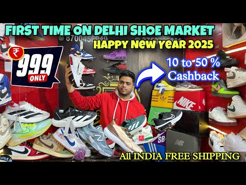 Subhash Nagar Shoe Market ✅॥ Cheapest Shoe Market in Delhi ॥ Big New Year Sale on Trendy Shoe 2025 😱