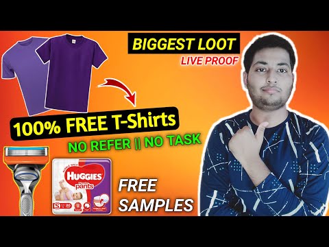 🔥100% Free Products Loot | free online Shopping 2022 | free samples | free sample products in india