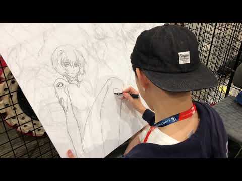 - REI ver - Drawing of "EVANGELION" by Shuichi Iseki‬