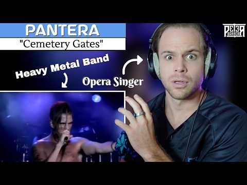 First Time Hearing Pantera! Opera Singer Reaction & Vocal ANALYSIS | "Cemetery Gates"