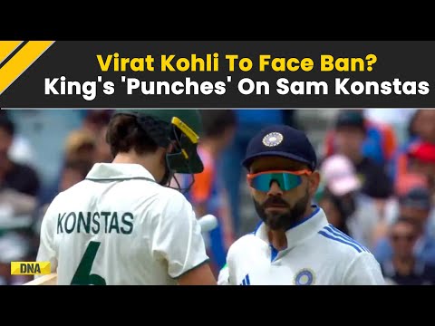 IND Vs AUS Highlights: Virat Kohli To Face Ban Over Sam Konstas Incident? What ICC Rules Say?