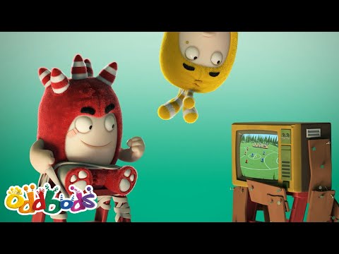 Hey Sports Fans! | Oddbods Full Episode | Funny Cartoons for Kids