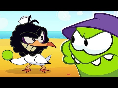 Om Nom Stories -  A Sneaky Seagull | Funny Cartoons For Children | Kids Shows Club