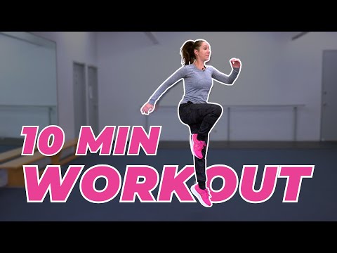 10 Minute Leg Workout For Figure Skaters | Figure Skating