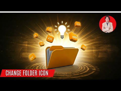 How to change folder icon in windows?