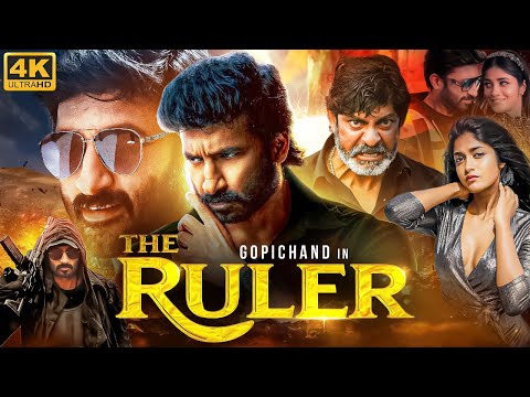 Gopichand's THE RULER Full Hindi Dubbed Movie | Jagapathi Babu, Dimple Hayathi | South Action Movie