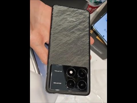 紅米Redmi K70 Pro 墨羽竹月藍小米之家首發開箱。