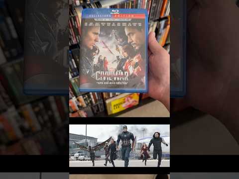 The MCU's big hero fight! #bluray #physicalmedia