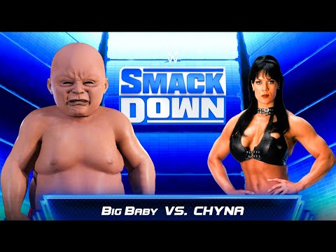 LIVE WWE Match Big Baby Vs Chyna | Baby Is Back | WWE Raw Fight Live Part 173