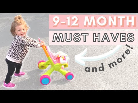 9-12 Month Baby Essentials You Will Actually Use Everyday (Great for Development!)