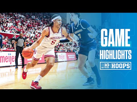 Winthrop at Indiana | Highlights | Big Ten Men's Basketball | 12/29/2024