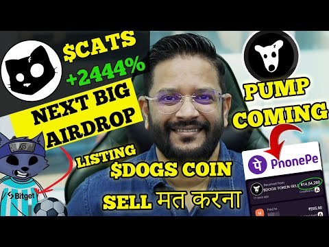 $DOGS AIRDROP TOKEN - DON'T SELL NOW. DON'T MISS $CATS BIG AIRDROP LISTING SOON