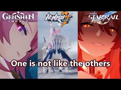 "Kitsune" in STAR RAIL and GENSHIN vs HONKAI IMPACT