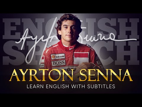 ENGLISH SPEECH | AYRTON SENNA: The Unstoppable Legend (English Subtitles)