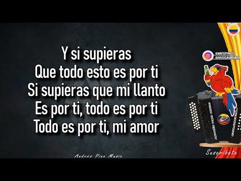 Por Ti - Aniel Velasquez & Emerson Plata | Video Letra | Andres Pino Music