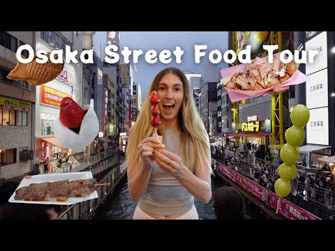 Eating My Way Through OSAKA: Japan's Street Food Capital