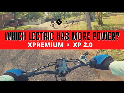 XPREMIUM vs XP 2.0 - Which has more POWER? Lectric eBike Shootout