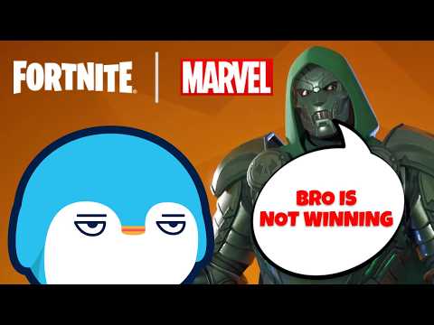 Can Bro Get A Victory Royale? | Fortnite Marvel Season