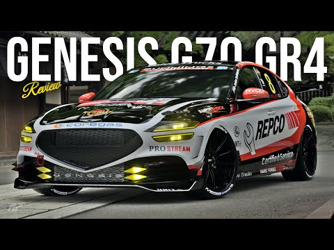 GT7 | Genesis G70 Gr4 Race Car | Gran Turismo 7 Car Review