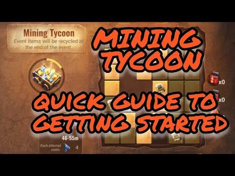 Mining Tycoon - Quick Guide to getting started @StateofSurvivalOfficial (english subtitles)