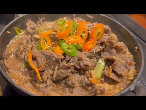 Simple Bulgogi (Korean BBQ Beef) 맛집 불고기