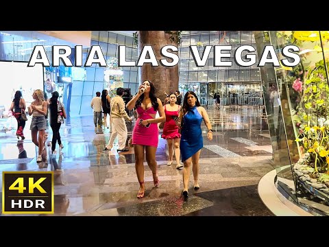 [4K HDR] Aria Las Vegas Walking Tour | August 2024 | Las Vegas Strip