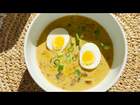 The Best Creamy Mushroom Coconut Milk Soup | Easy And Healthy Recipe