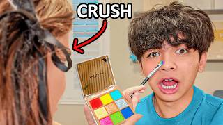 My Crush Does My Makeup