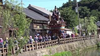 佐原の大祭2017夏　中日　山車巡行（８）