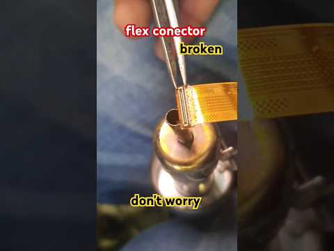 how to replace any broken flex conector