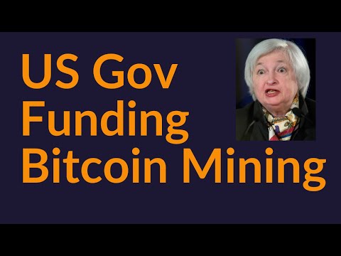 US Government Funding Bitcoin Mining