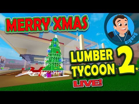 It's Nearly Christmas!!! Lumber Tycoon 2 Live with DigDugPlays!