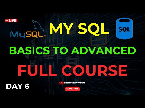 #day6  Learn SQL for Free Complete SQL Tutorial for Beginners