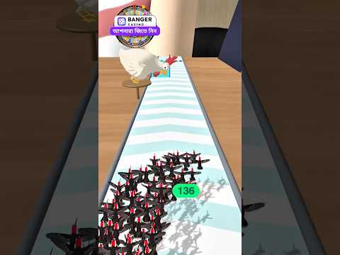 Egulo Rokto Sosa Pakhi 🤣 Mosquito run mobile funny game | Ranel Gamer #gaming #funnygames #shorts