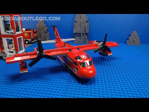 Lego City Police and Fire Planes.