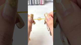 【レジン】シールでレジンビーズ作ってみた！How to make resin beads with stickers 作り方 #Shorts