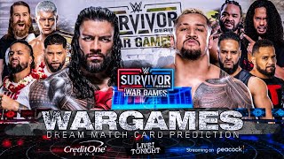 WWE Survivor Series War Games 2024 - Early Match Card Prediction HD | Wrestle Freakin