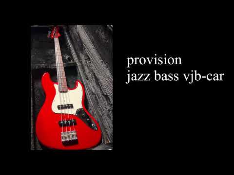 provision jazz bass vjb-car