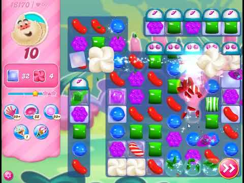 Candy Crush Saga Level 18170 - NO BOOSTERS | SKILLGAMING ✔️