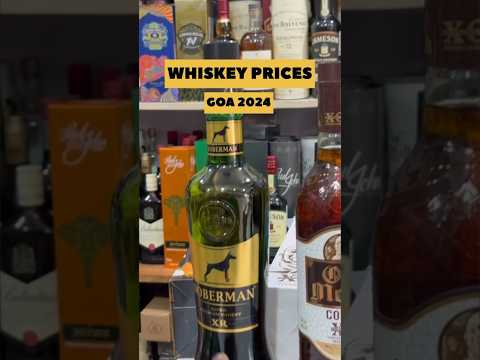 Sabse sasta whiskey ₹300 in Goa #short