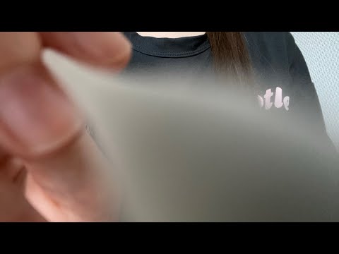 [ASMR] カメラに直接触れる綿棒耳かき withネイルタッピング音  [ビジュアルトリガー/visual trigger/Nail Tapping Sounds]