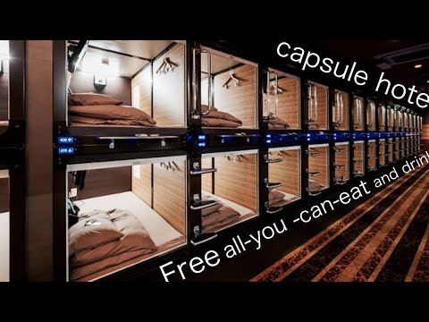 Capsule hotels with too many free offerings