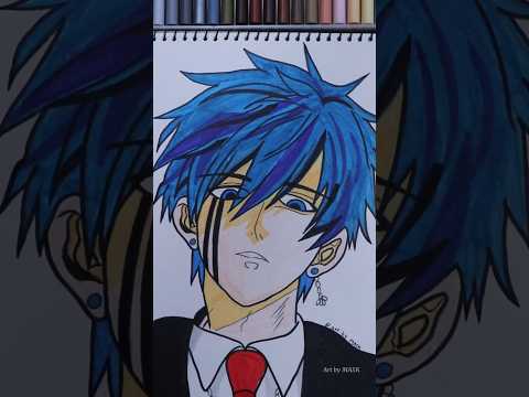 Lance Crwon x drawing in 30 sec! #lancecrown #anime #shorts