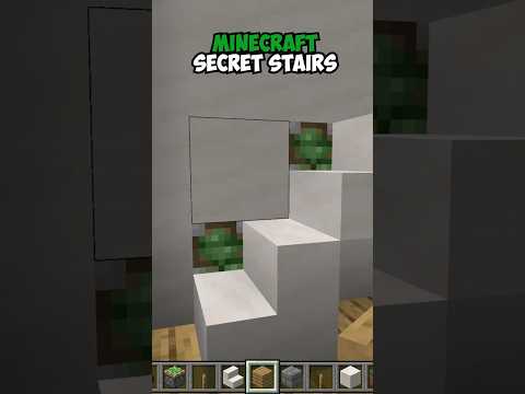 Minecraft Secret Stair🤐 (はいよろこんで) #minecraft #shorts