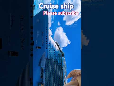 Cruise #usavlogs  #ytshorts #cruse #india #usa  #trendingshorts #allurioftheseas #bhamashah