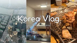 🇰🇷 korea vlog: goto mall/underground shopping mall, & yummy food 🥢🛍🤍