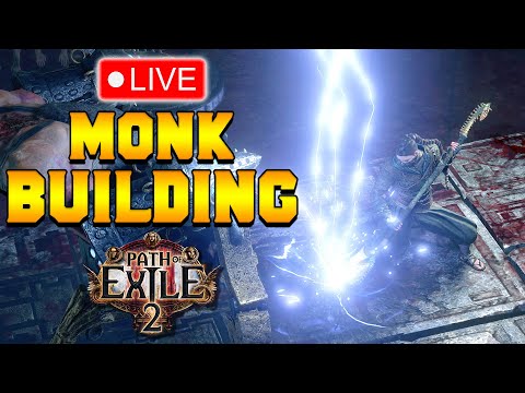 NEW MONK SUB-ZERO BUILD TESTING | Live | Path of Exile 2