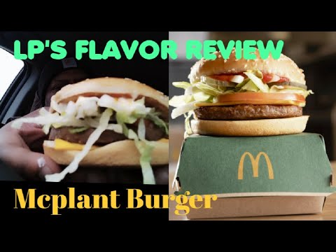 McDonald's Mcplant Burger