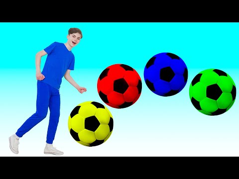 Finger Family Color Balls ⚽ More Children's Songs | Nursery Rhymes