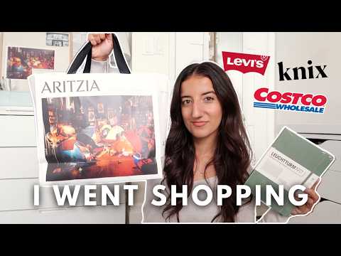 CLOTHING & HOME HAUL (I'm ready for fall) aritzia, costco, & levi's